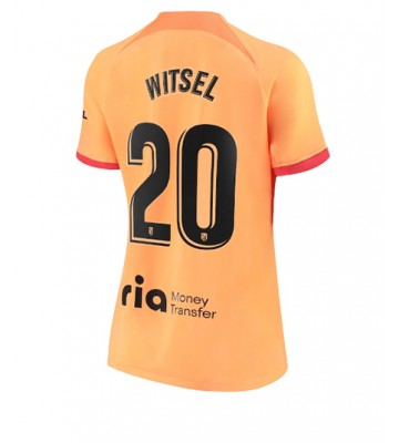 Atletico Madrid Axel Witsel #20 Tredjedrakt Kvinner 2022-23 Kortermet
